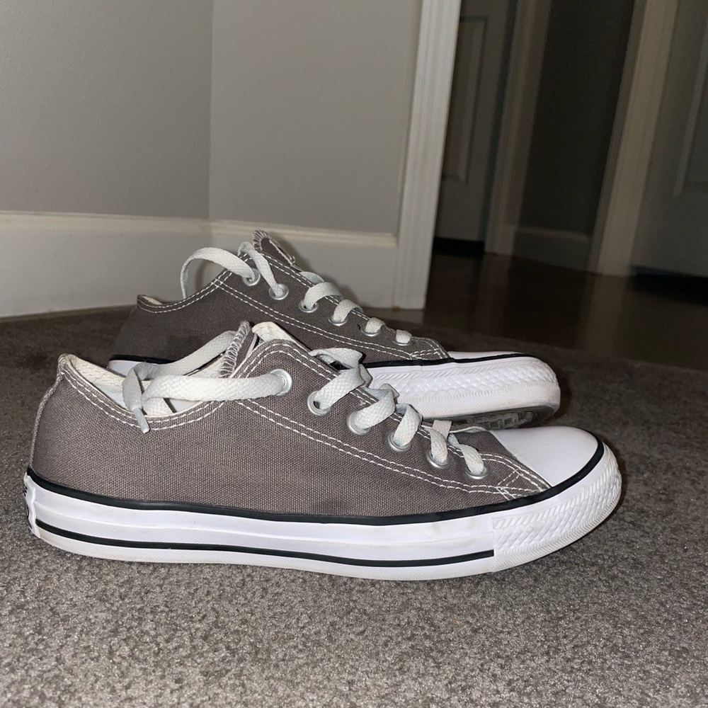 Dark Grey Converse